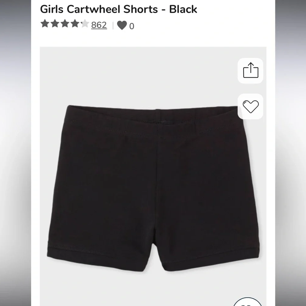 🌟❣️4/$10❣️🌟NWT Girls Sz Lg 10/12 Cartwheel shorts Children’s Place